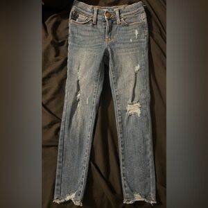 Distressed girls Jeans size 6